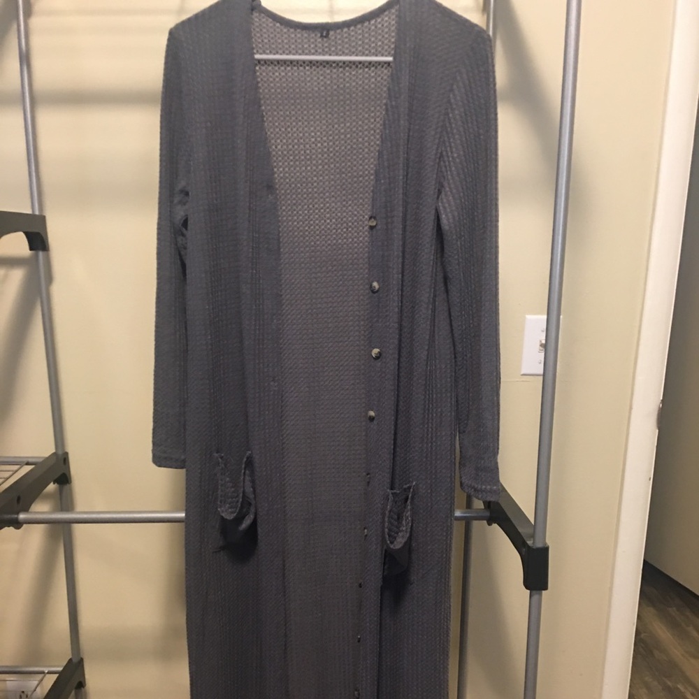 Long Grey Jacket